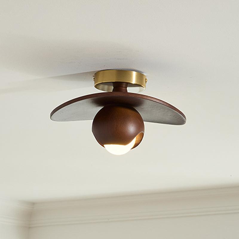 Ebern Wood Ceiling Light