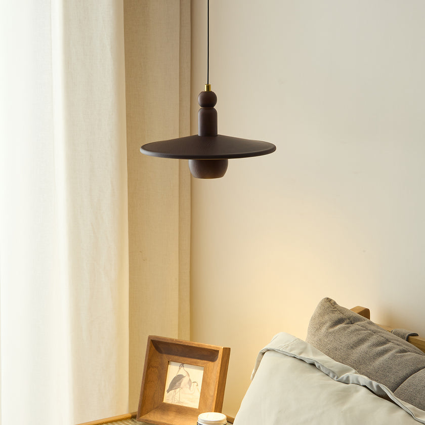 Ebern Wood Pendant Lamp