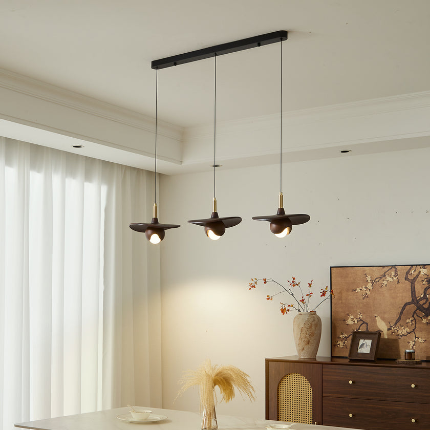 Ebern Wood Pendant Lamp