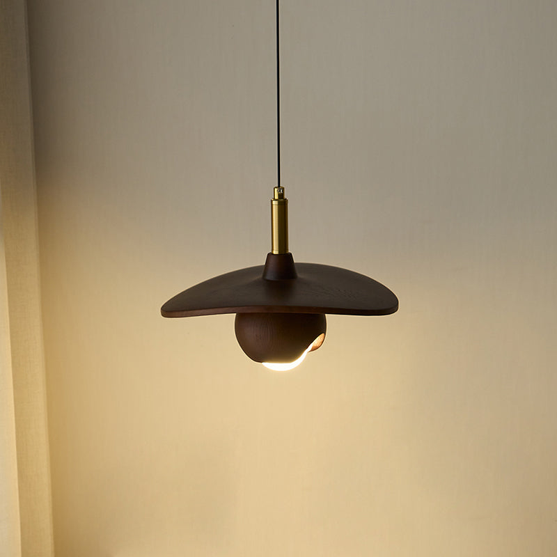 Ebern Wood Pendant Lamp