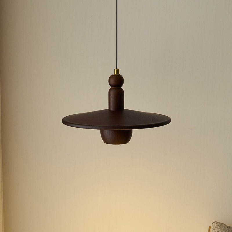 Ebern Wood Pendant Lamp