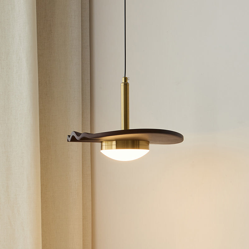 Ebern Wood Pendant Lamp