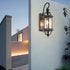 European Style Garden Brass Wall Lamp