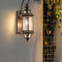 European Style Garden Brass Wall Lamp
