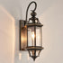 European Style Garden Brass Wall Lamp