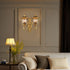 European Style Palace Brass Wall Lamp