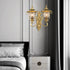 European Style Palace Brass Wall Lamp