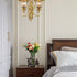 European Style Palace Brass Wall Lamp