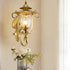 European Style Palace Brass Wall Lamp