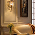 European Style Palace Brass Wall Lamp