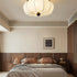 Fabric Pumpkin Ceiling Light
