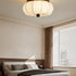 Fabric Pumpkin Ceiling Light