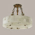 Fluted Alabaster Ceiling Lamp