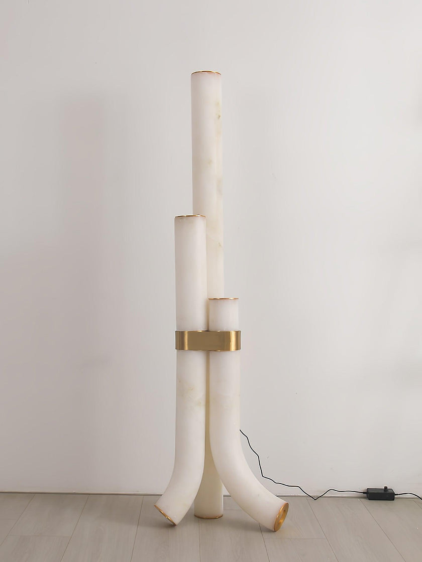 Galawai Alabaster Floor Lamp