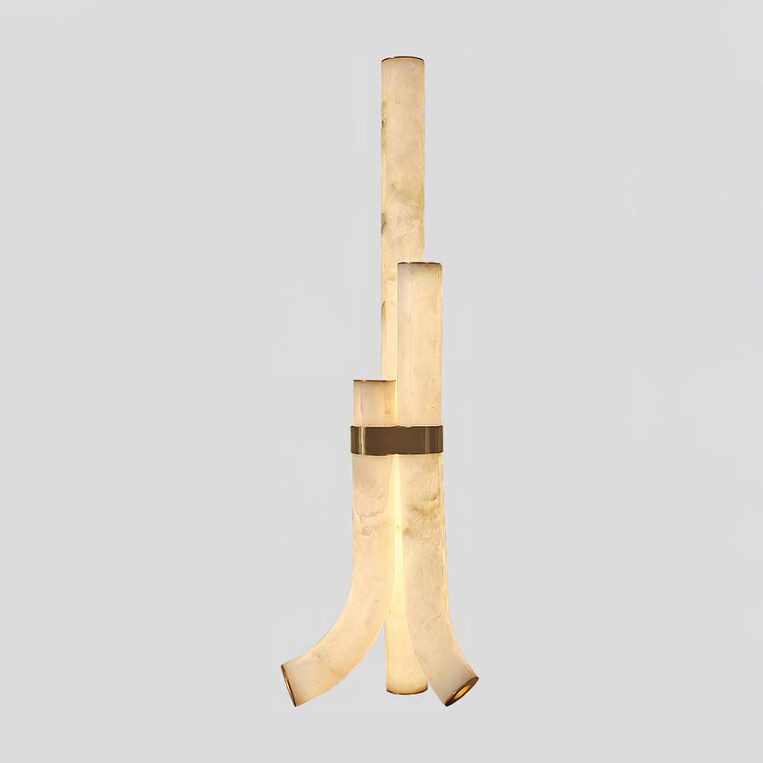 Galawai Alabaster Floor Lamp