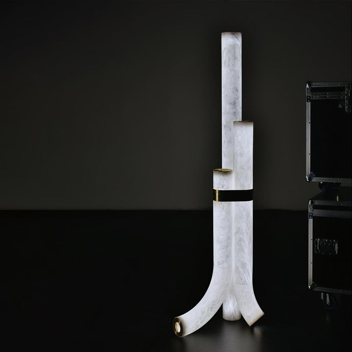 Galawai Alabaster Floor Lamp