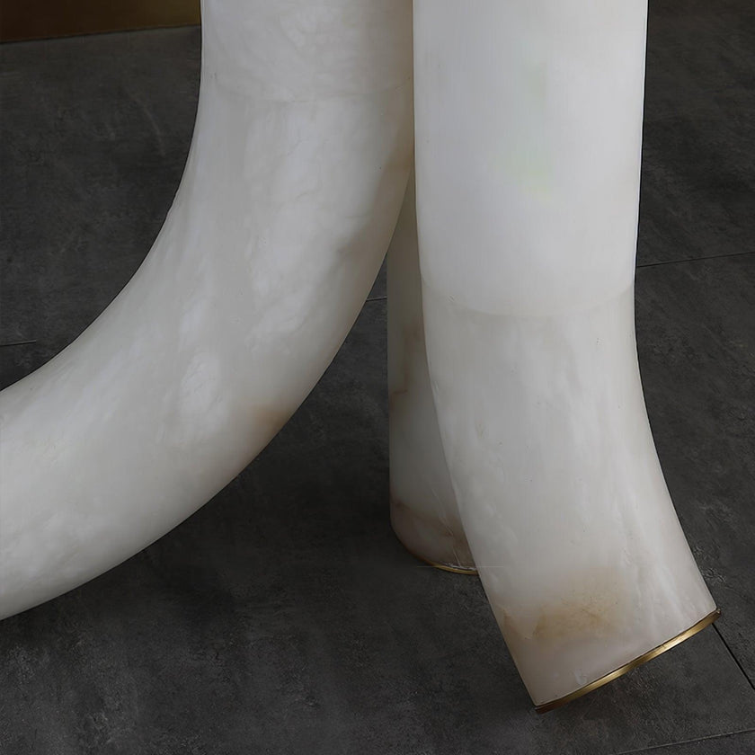Galawai Alabaster Floor Lamp