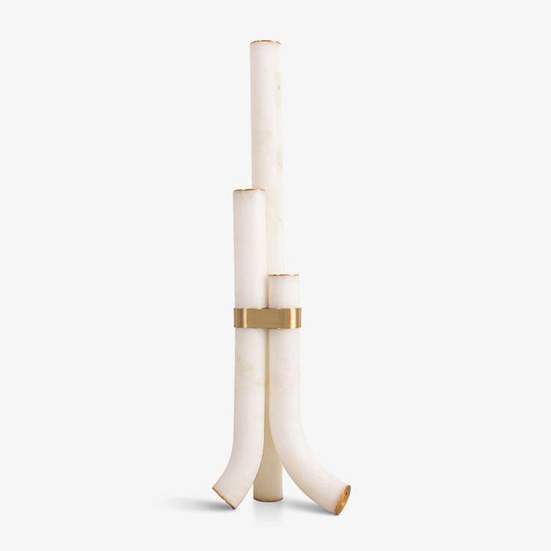 Galawai Alabaster Floor Lamp