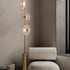 Glacier Crackle Floor Lamp