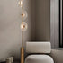 Glacier Crackle Floor Lamp