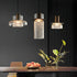 Glacier Crackle Glass Pendant Lamp