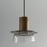 Glacier Crackle Glass Pendant Lamp