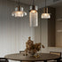 Glacier Crackle Glass Pendant Lamp