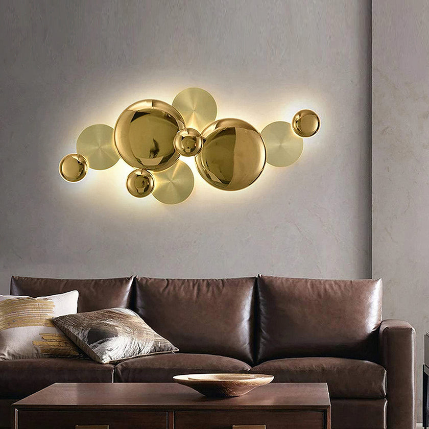 Golden Family Wall Light