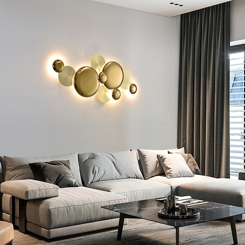 Golden Family Wall Light