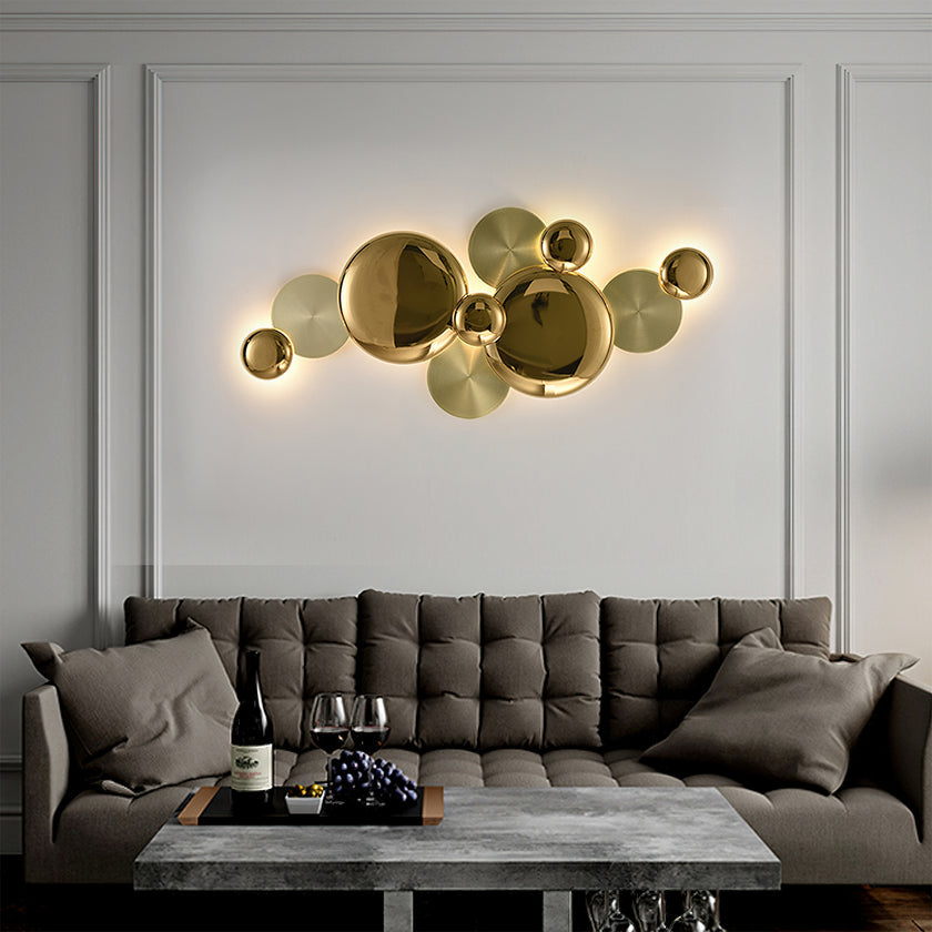 Golden Family Wall Light