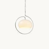 Lámpara Colgante Caramel Dome Chrome