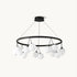 Jarvis Round Glass Chandelier