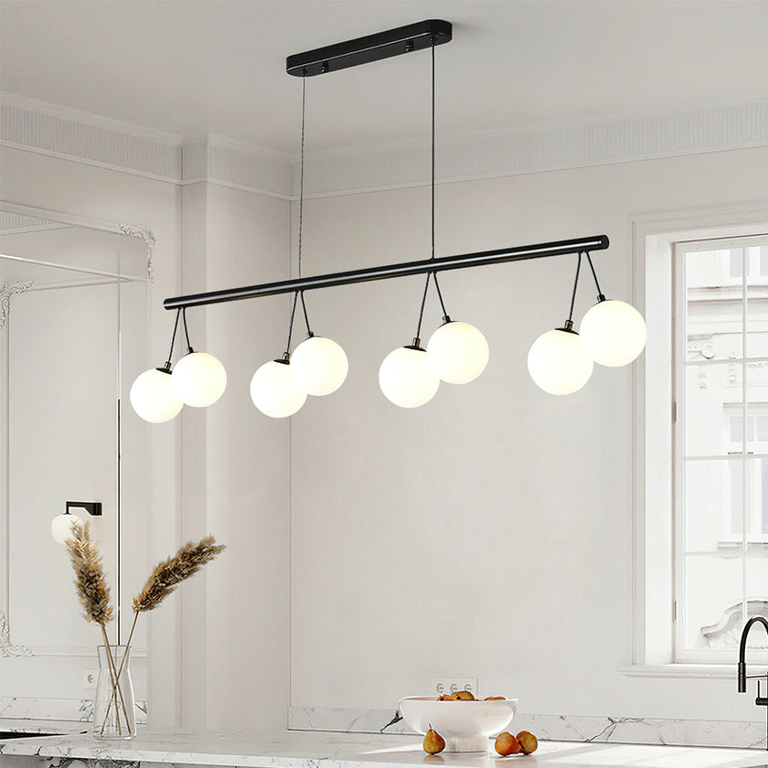 Jarvis Round Glass Chandelier