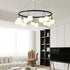 Jarvis Round Glass Chandelier
