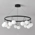 Jarvis Round Glass Chandelier