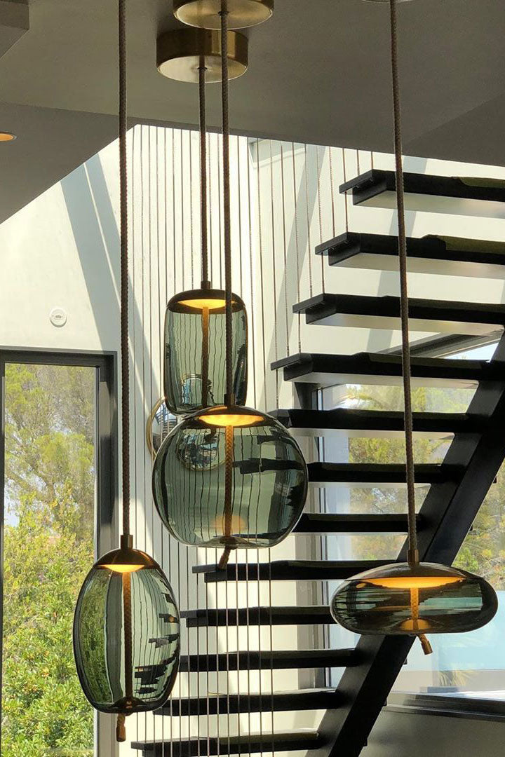Modern Blown Glass Pendant Lights