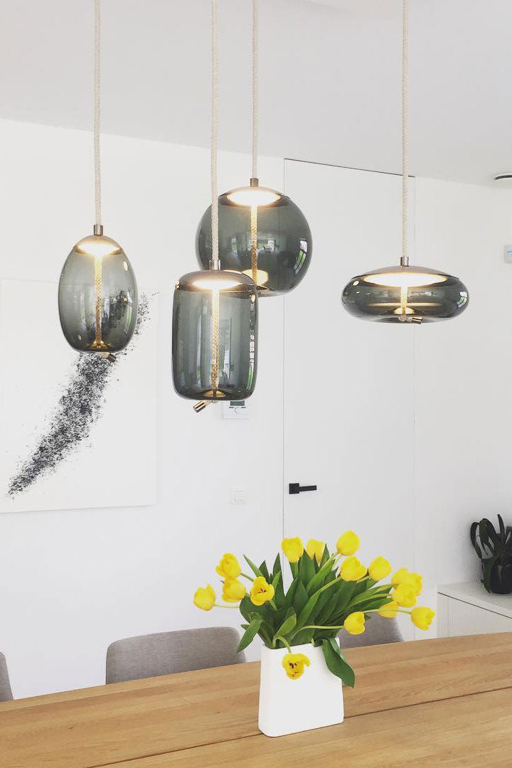 Modern Blown Glass Pendant Lights