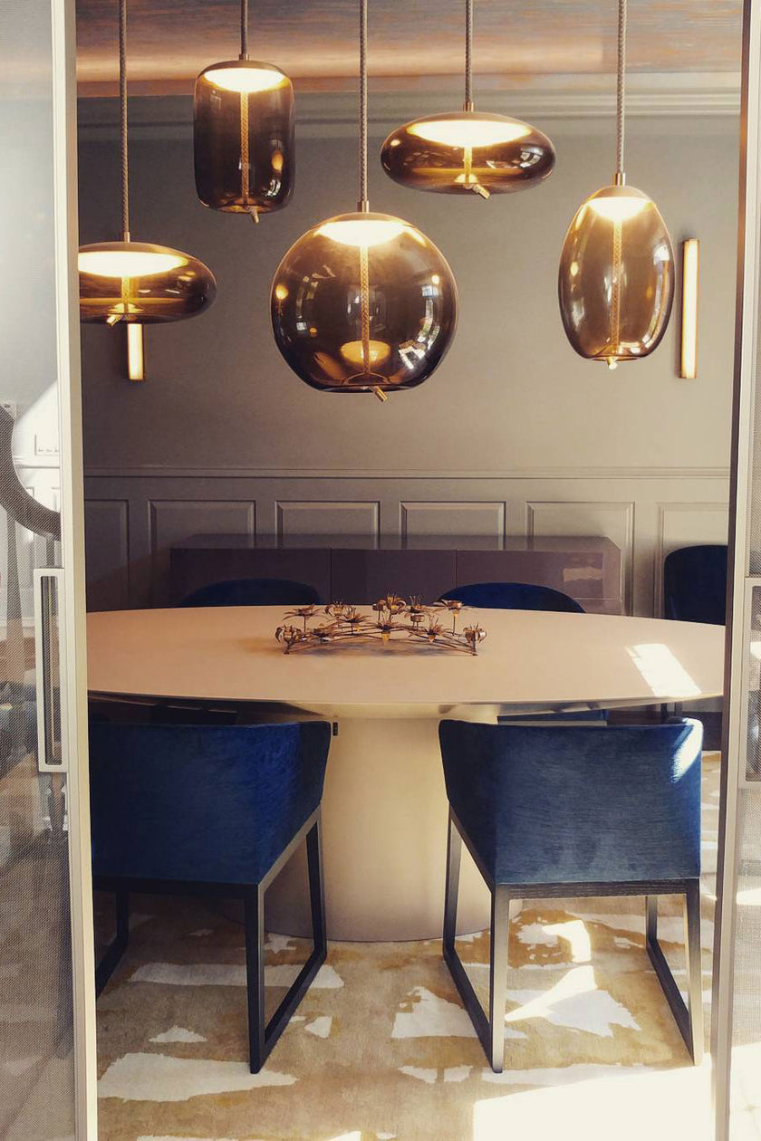 Modern Blown Glass Pendant Lights