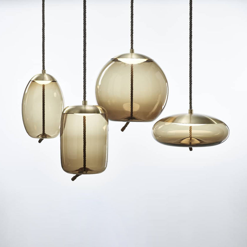 Modern Blown Glass Pendant Lights