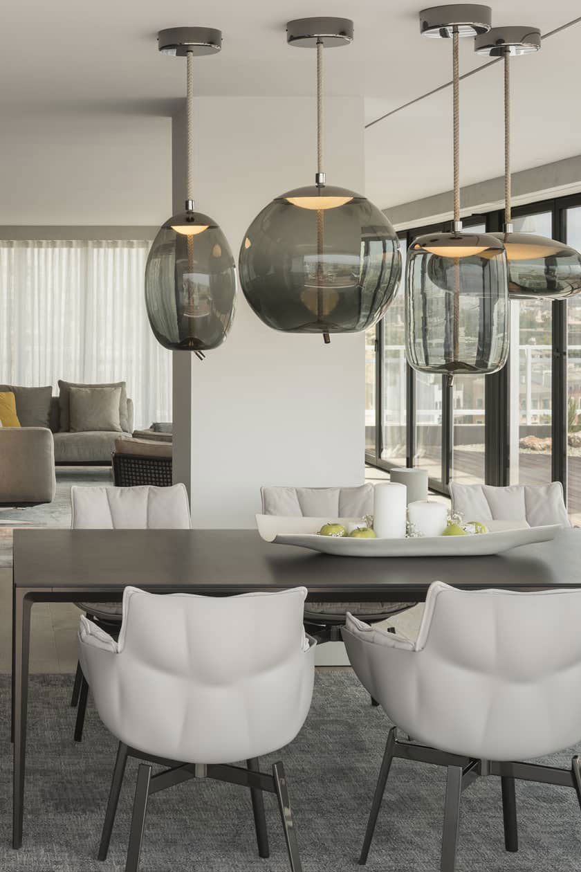 Modern Blown Glass Pendant Lights