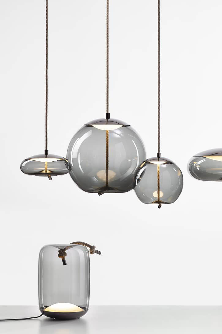 Modern Blown Glass Pendant Lights