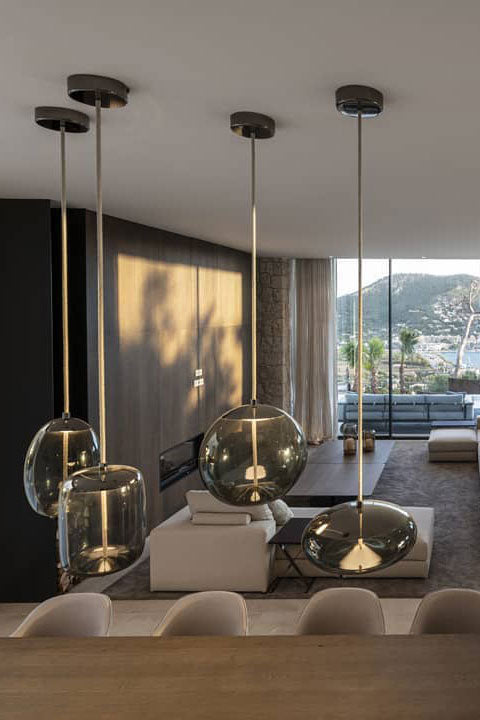 Modern Blown Glass Pendant Lights