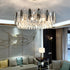 Leaf Crystal Chandelier