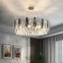 Leaf Crystal Chandelier