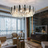 Leaf Crystal Chandelier