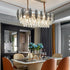 Leaf Crystal Chandelier