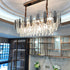 Leaf Crystal Chandelier