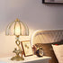Light Luxury Brass Swan Table Lamp