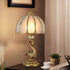 Light Luxury Brass Swan Table Lamp