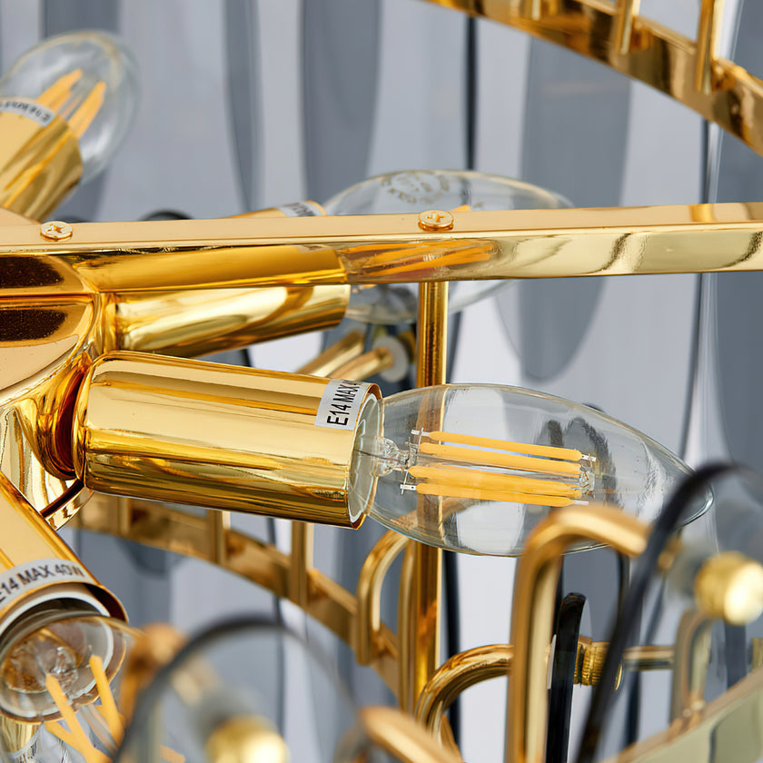 Lola Glass Chandelier